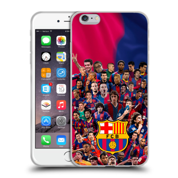 Пластиковый чехол на Iphone 6s Plus с принтом Барселона Barcelona Пластиковый чехол на Iphone 6s Plus с принтом Барселона Barcelona