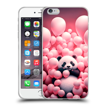 Пластиковый чехол на Iphone 6s Plus с принтом Панда
