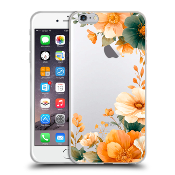 Пластиковый чехол на Iphone 6s Plus с принтом Цветы принт Пластиковый чехол на Iphone 6s Plus с принтом Цветы принт