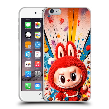 Пластиковый чехол на Iphone 6s Plus с принтом Labubu Лабубу Пластиковый чехол на Iphone 6s Plus с принтом Labubu Лабубу