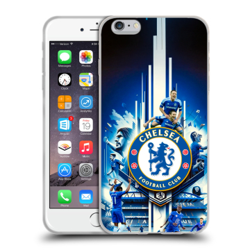 Пластиковый чехол на Iphone 6s Plus с принтом Chelsea Челси Пластиковый чехол на Iphone 6s Plus с принтом Chelsea Челси