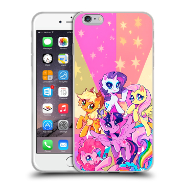Пластиковый чехол на Iphone 6s Plus с принтом My little pony Дружба чудо Пластиковый чехол на Iphone 6s Plus с принтом My little pony Дружба чудо