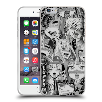 Пластиковый чехол на Iphone 6s Plus с принтом Ahegao Ахегао Аниме Пластиковый чехол на Iphone 6s Plus с принтом Ahegao Ахегао Аниме
