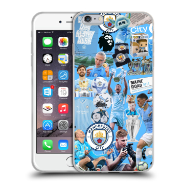 Пластиковый чехол на Iphone 6s Plus с принтом Man City Манчестер Сити Пластиковый чехол на Iphone 6s Plus с принтом Man City Манчестер Сити