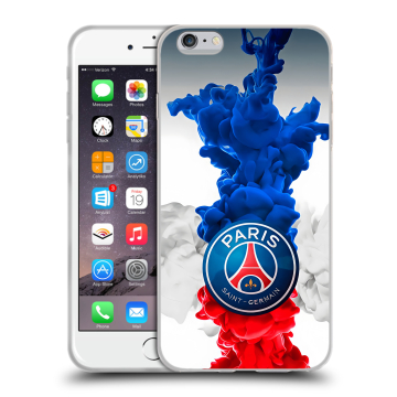 Пластиковый чехол на Iphone 6s Plus с принтом PSG ПСЖ Пластиковый чехол на Iphone 6s Plus с принтом PSG ПСЖ