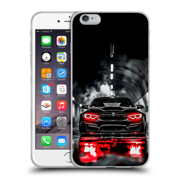 Пластиковый чехол на Iphone 6s Plus с принтом BMW БМВ Пластиковый чехол на Iphone 6s Plus с принтом BMW БМВ