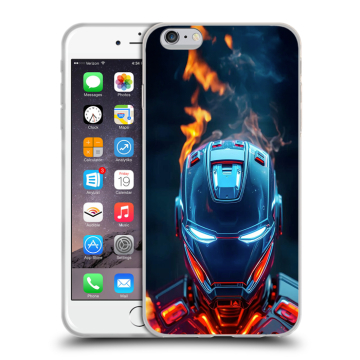 Пластиковый чехол на Iphone 6s Plus с принтом IronMan Железный человек