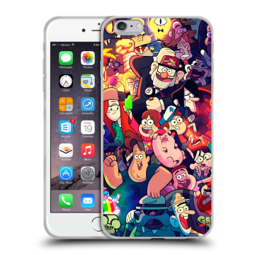 Пластиковый чехол на Iphone 6s Plus с принтом Gravity Falls Гравити Фолз