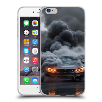 Пластиковый чехол на Iphone 6s Plus с принтом BMW БМВ Пластиковый чехол на Iphone 6s Plus с принтом BMW БМВ