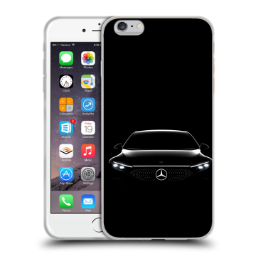 Пластиковый чехол на Iphone 6s Plus с принтом Mercedes Мерседес Пластиковый чехол на Iphone 6s Plus с принтом Mercedes Мерседес