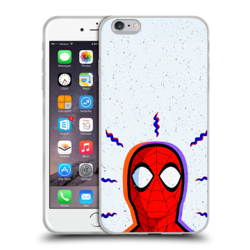 Пластиковый чехол на Iphone 6s Plus с принтом Spiderman Человек паук Пластиковый чехол на Iphone 6s Plus с принтом Spiderman Человек паук