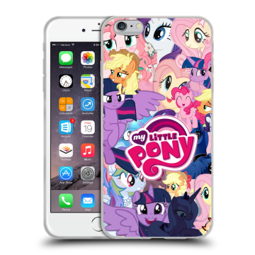 Пластиковый чехол на Iphone 6s Plus с принтом My little pony Дружба чудо Пластиковый чехол на Iphone 6s Plus с принтом My little pony Дружба чудо