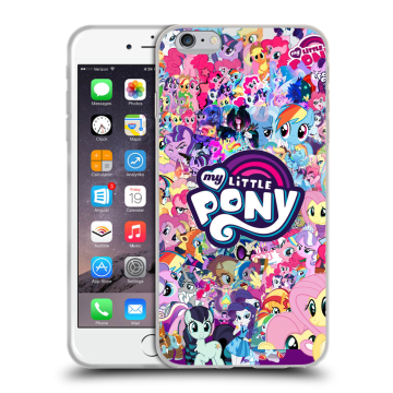 Пластиковый чехол на Iphone 6s Plus с принтом My little pony Дружба чудо Пластиковый чехол на Iphone 6s Plus с принтом My little pony Дружба чудо