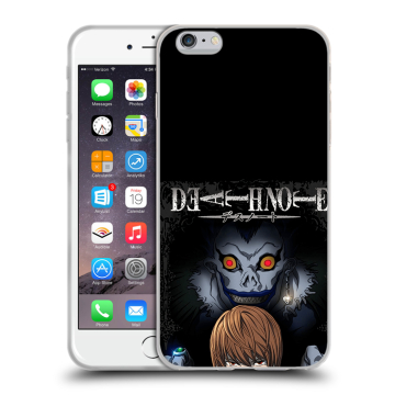 Пластиковый чехол на Iphone 6s Plus с принтом Death note Тетрадь смерти Пластиковый чехол на Iphone 6s Plus с принтом Death note Тетрадь смерти