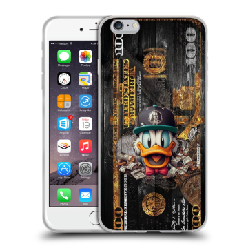 Пластиковый чехол на Iphone 6s Plus с принтом Дональд Дак Доллар Пластиковый чехол на Iphone 6s Plus с принтом Дональд Дак Доллар