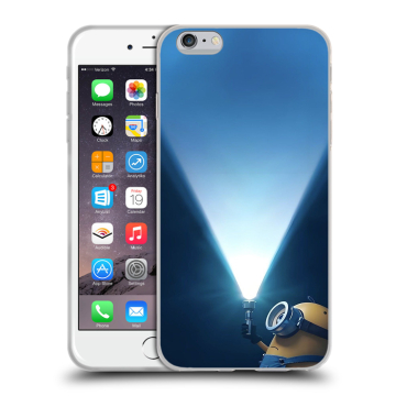 Пластиковый чехол на Iphone 6s Plus с принтом Миньоны Пластиковый чехол на Iphone 6s Plus с принтом Миньоны
