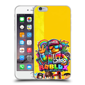 Пластиковый чехол на Iphone 6s Plus с принтом Roblox Роблокс Пластиковый чехол на Iphone 6s Plus с принтом Roblox Роблокс