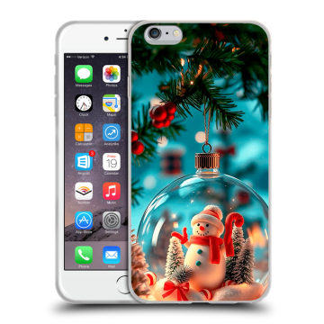 Пластиковый чехол на Iphone 6s Plus с принтом Новый год Пластиковый чехол на Iphone 6s Plus с принтом Новый год