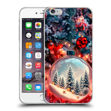 Пластиковый чехол на Iphone 6s Plus с принтом Новый год Пластиковый чехол на Iphone 6s Plus с принтом Новый год
