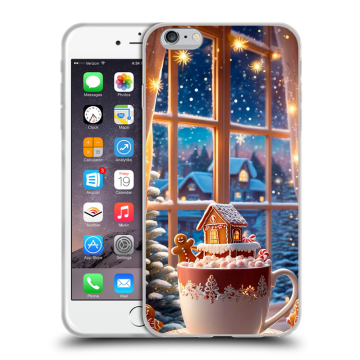 Пластиковый чехол на Iphone 6s Plus с принтом Новый год Пластиковый чехол на Iphone 6s Plus с принтом Новый год
