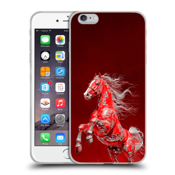 Пластиковый чехол на Iphone 6s Plus с принтом Новый год Пластиковый чехол на Iphone 6s Plus с принтом Новый год