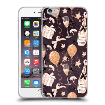 Пластиковый чехол на Iphone 6s Plus с принтом Новый год Пластиковый чехол на Iphone 6s Plus с принтом Новый год