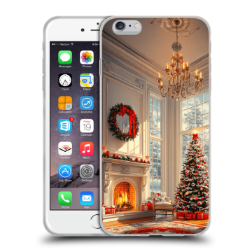 Пластиковый чехол на Iphone 6s Plus с принтом Новый год Пластиковый чехол на Iphone 6s Plus с принтом Новый год
