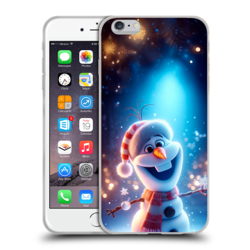 Пластиковый чехол на Iphone 6s Plus с принтом Новый год Пластиковый чехол на Iphone 6s Plus с принтом Новый год