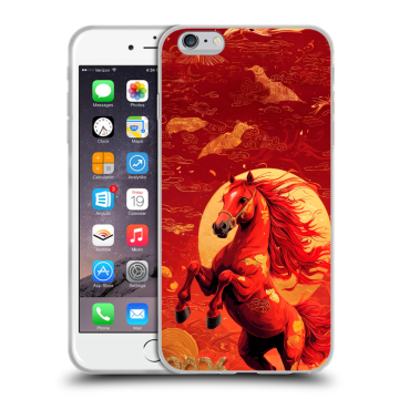Пластиковый чехол на Iphone 6s Plus с принтом Новый год Пластиковый чехол на Iphone 6s Plus с принтом Новый год