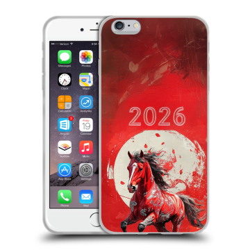 Пластиковый чехол на Iphone 6s Plus с принтом Новый год Пластиковый чехол на Iphone 6s Plus с принтом Новый год