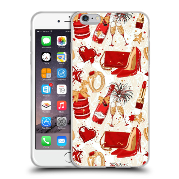 Пластиковый чехол на Iphone 6s Plus с принтом Новый год Пластиковый чехол на Iphone 6s Plus с принтом Новый год