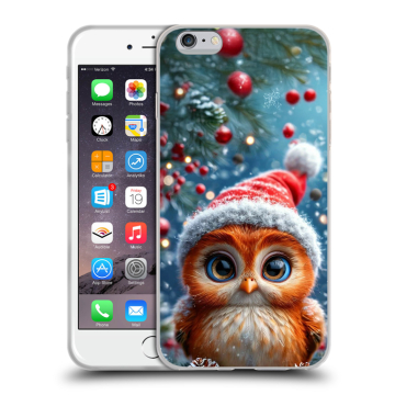 Пластиковый чехол на Iphone 6s Plus с принтом Новый год Пластиковый чехол на Iphone 6s Plus с принтом Новый год