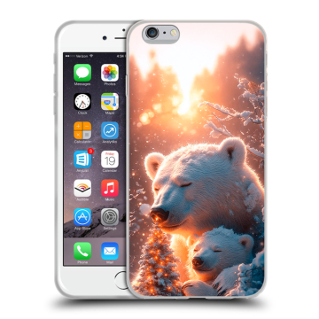 Пластиковый чехол на Iphone 6s Plus с принтом Новый год Пластиковый чехол на Iphone 6s Plus с принтом Новый год