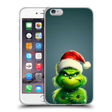 Пластиковый чехол на Iphone 6s Plus с принтом Новый год Пластиковый чехол на Iphone 6s Plus с принтом Новый год