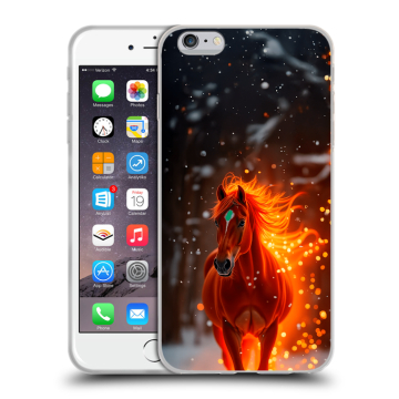Пластиковый чехол на Iphone 6s Plus с принтом Новый год Пластиковый чехол на Iphone 6s Plus с принтом Новый год