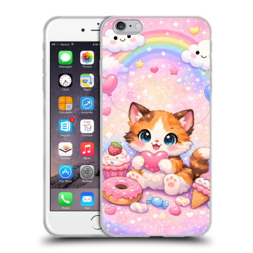 Пластиковый чехол на Iphone 6s Plus с принтом для девочек Пластиковый чехол на Iphone 6s Plus с принтом для девочек