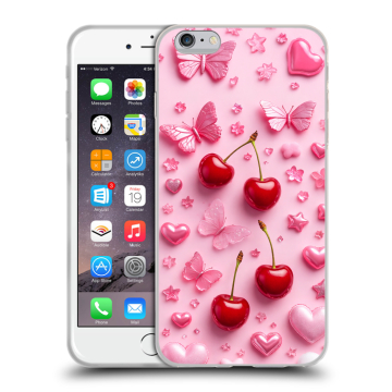 Пластиковый чехол на Iphone 6s Plus с принтом для девочек Пластиковый чехол на Iphone 6s Plus с принтом для девочек