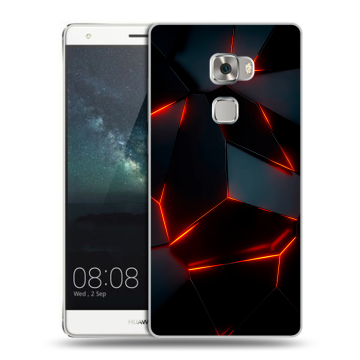Пластиковый чехол на Huawei Mate S с принтом Яркие абстракции