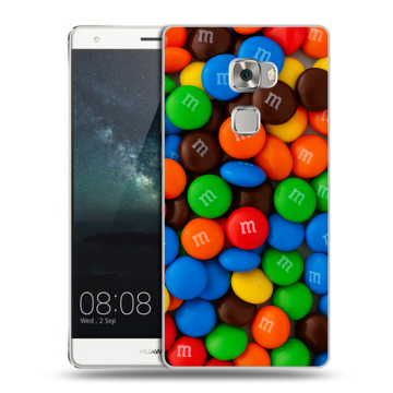 Пластиковый чехол на Huawei Mate S с принтом Конфеты