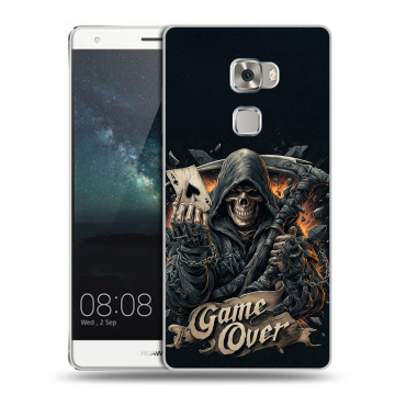 Пластиковый чехол на Huawei Mate S с принтом Скелет карты Пластиковый чехол на Huawei Mate S с принтом Скелет карты