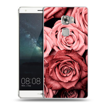 Пластиковый чехол на Huawei Mate S с принтом Цветы розы Пластиковый чехол на Huawei Mate S с принтом Цветы розы