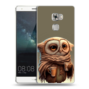 Пластиковый чехол на Huawei Mate S с принтом Сова Пластиковый чехол на Huawei Mate S с принтом Сова