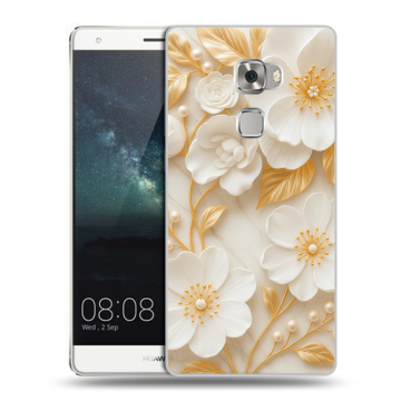 Пластиковый чехол на Huawei Mate S с принтом Цветы Пластиковый чехол на Huawei Mate S с принтом Цветы