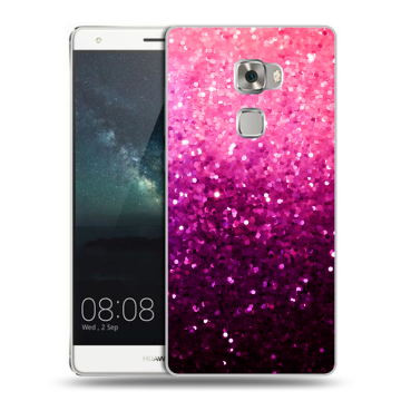 Пластиковый чехол на Huawei Mate S с принтом Блестки
