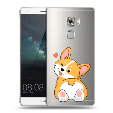 Пластиковый чехол на Huawei Mate S с принтом Корги Пластиковый чехол на Huawei Mate S с принтом Корги