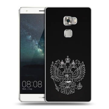Пластиковый чехол на Huawei Mate S с принтом Герб России