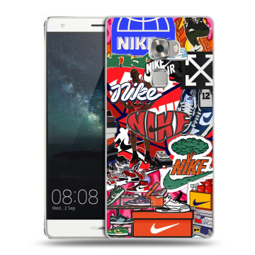 Пластиковый чехол на Huawei Mate S с принтом Найк Nike яркий Пластиковый чехол на Huawei Mate S с принтом Найк Nike яркий