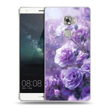 Пластиковый чехол на Huawei Mate S с принтом Розы цветы