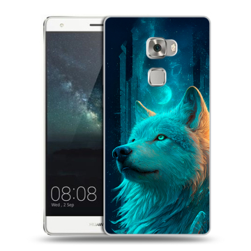 Пластиковый чехол на Huawei Mate S с принтом бабочки саккура
