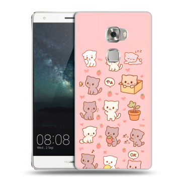Пластиковый чехол на Huawei Mate S с принтом Hello Kitty Хелоу Кити